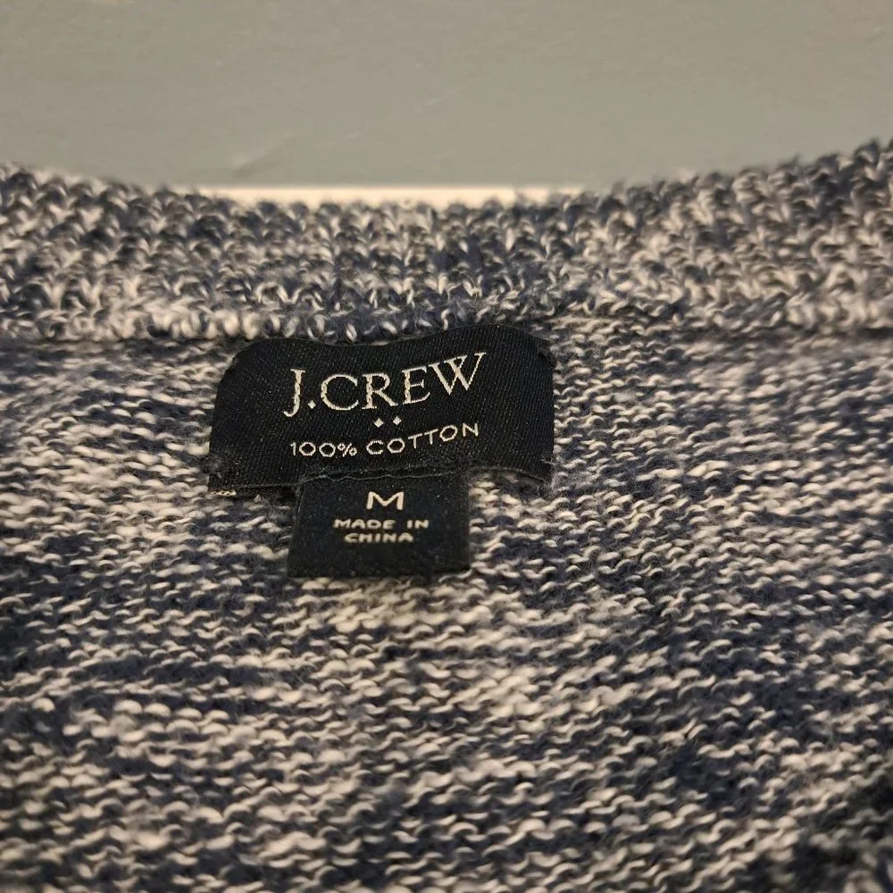 J. Crew men's medium 100% cotton crew neck sweater